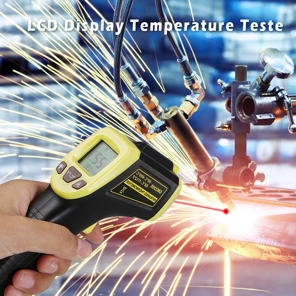 GM320S Non-contact Handheld Industrial Infrared Thermometer High Precision LCD Display Backlit Temperature Tester GM320S Non-contact Handheld Industrial Infrared Thermometer High Precision LCD Display Backlit Temperature Tester